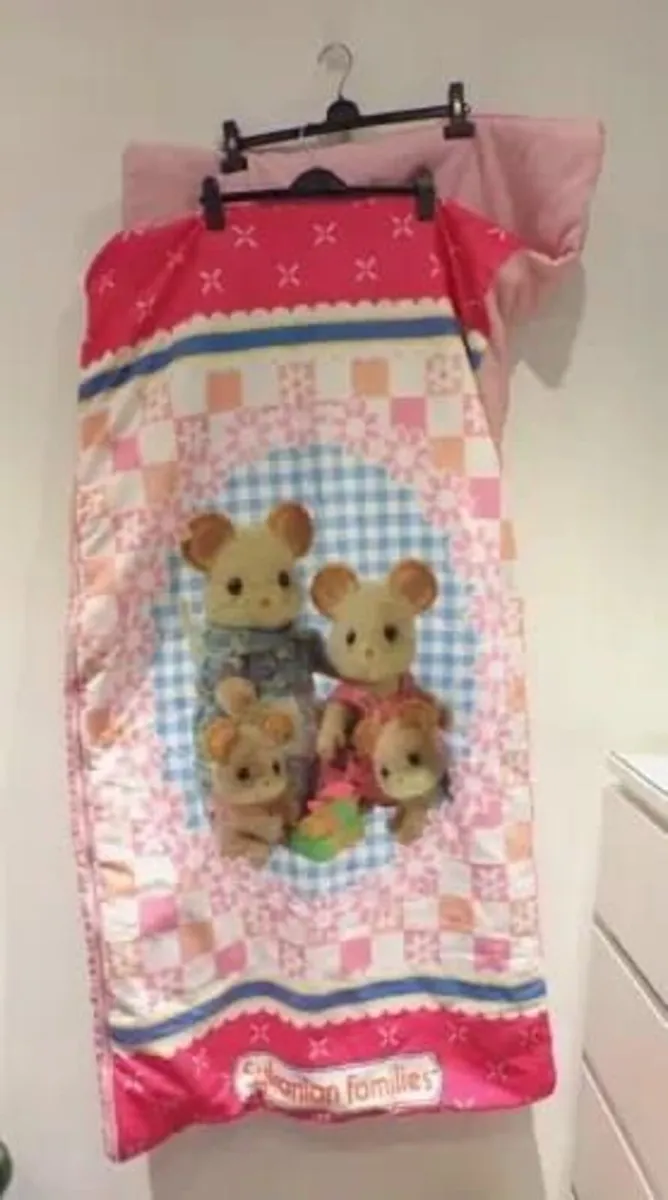 Sylvanian Families kids Sleeping Bag x 2 - Image 1