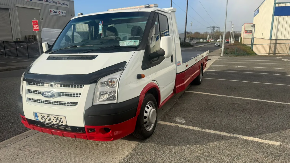 2009 FORD TRANSIT RECOVERY TRUCK TILT AND SLIDE - Image 2