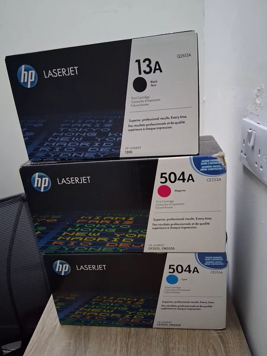 HP Toners (3) - Image 1