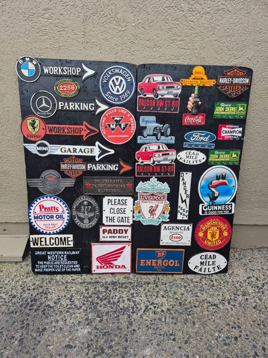 Cast iron sign - Image 3