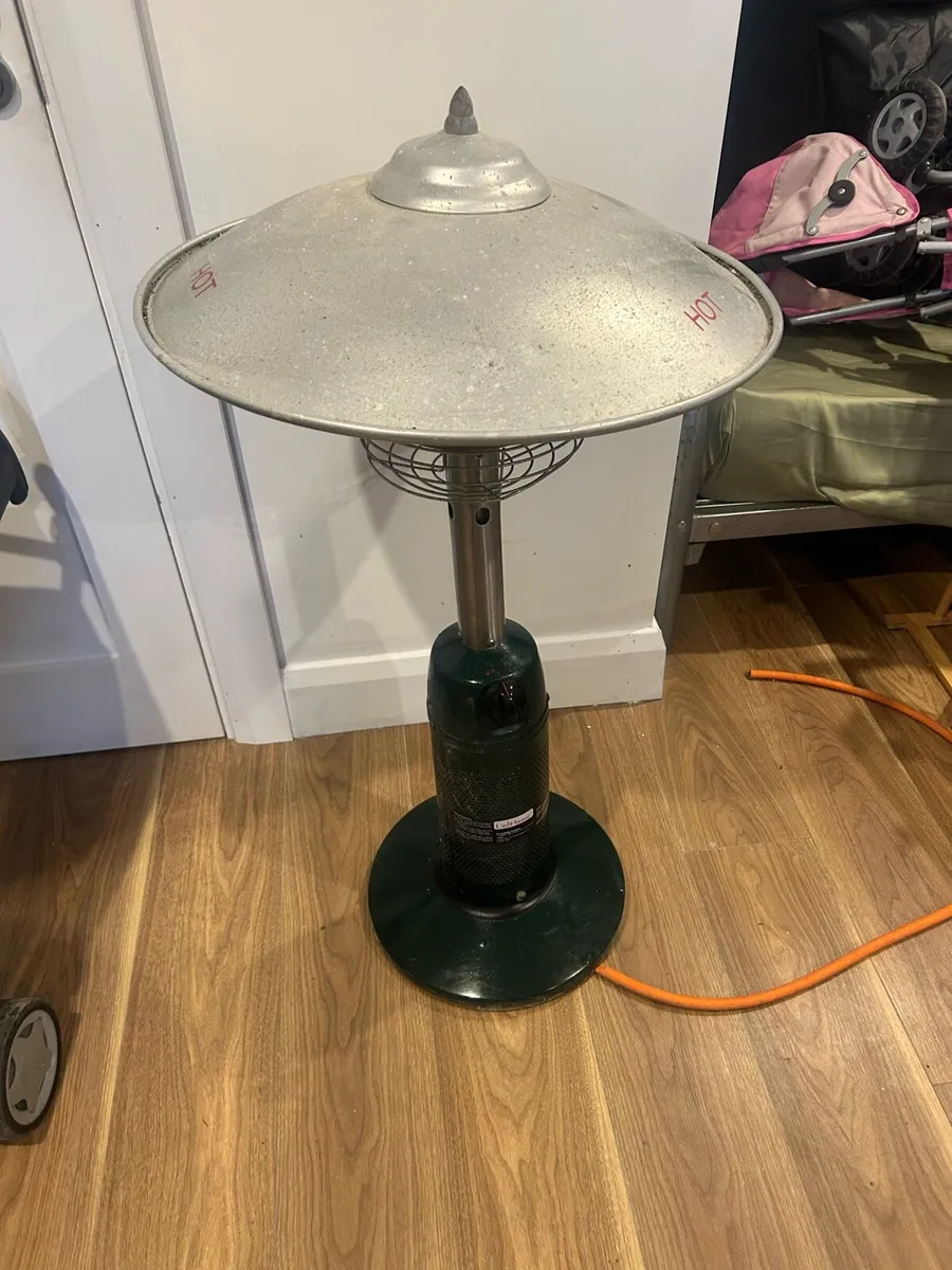 Table top gas heater