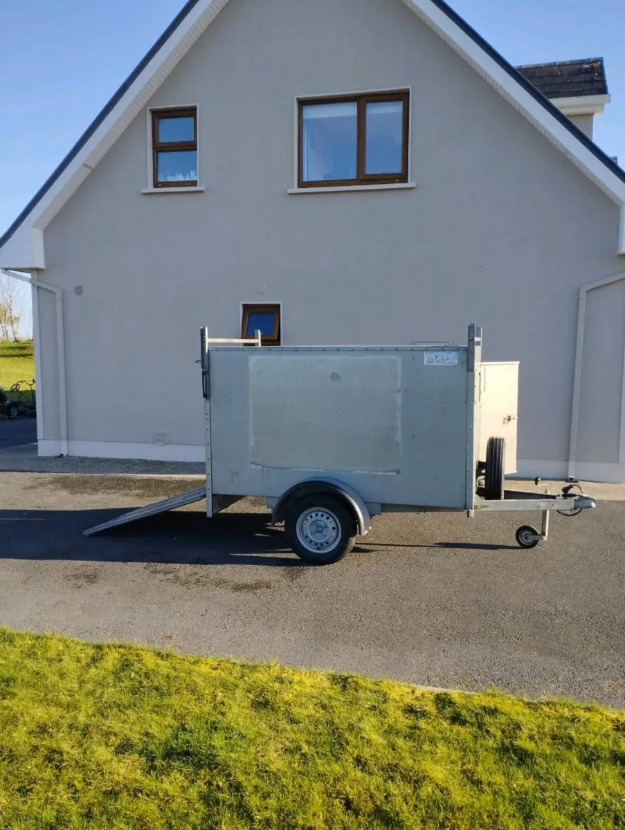 Broniss Galvanised Box Trailer - Image 2