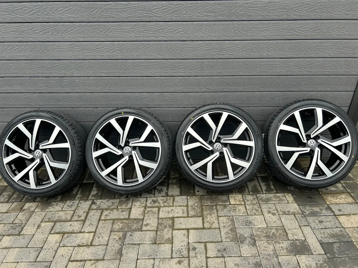 18” NEW VOLKSWAGEN GTI CLUB-SPORT ALLOYS & TYRES - Image 2