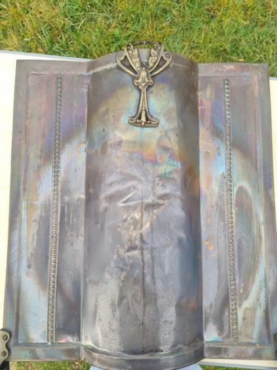 Antique fireplace screen - Image 4