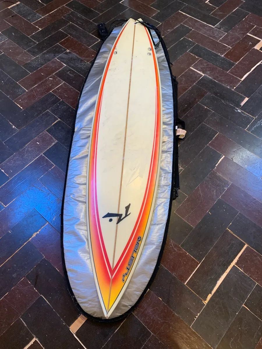 1 of A kind Handshaped Californian Surf Board - Image 1