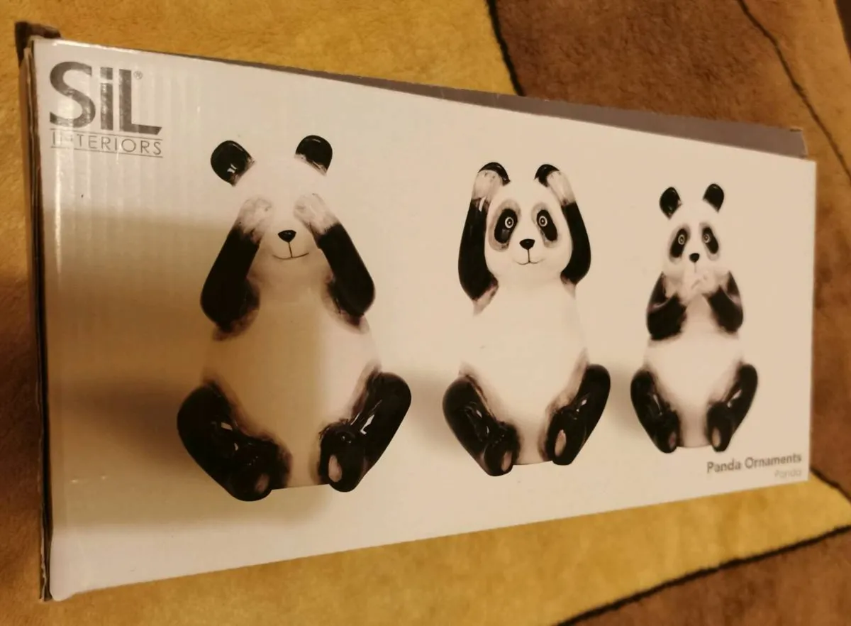 Panda ornaments - Image 1