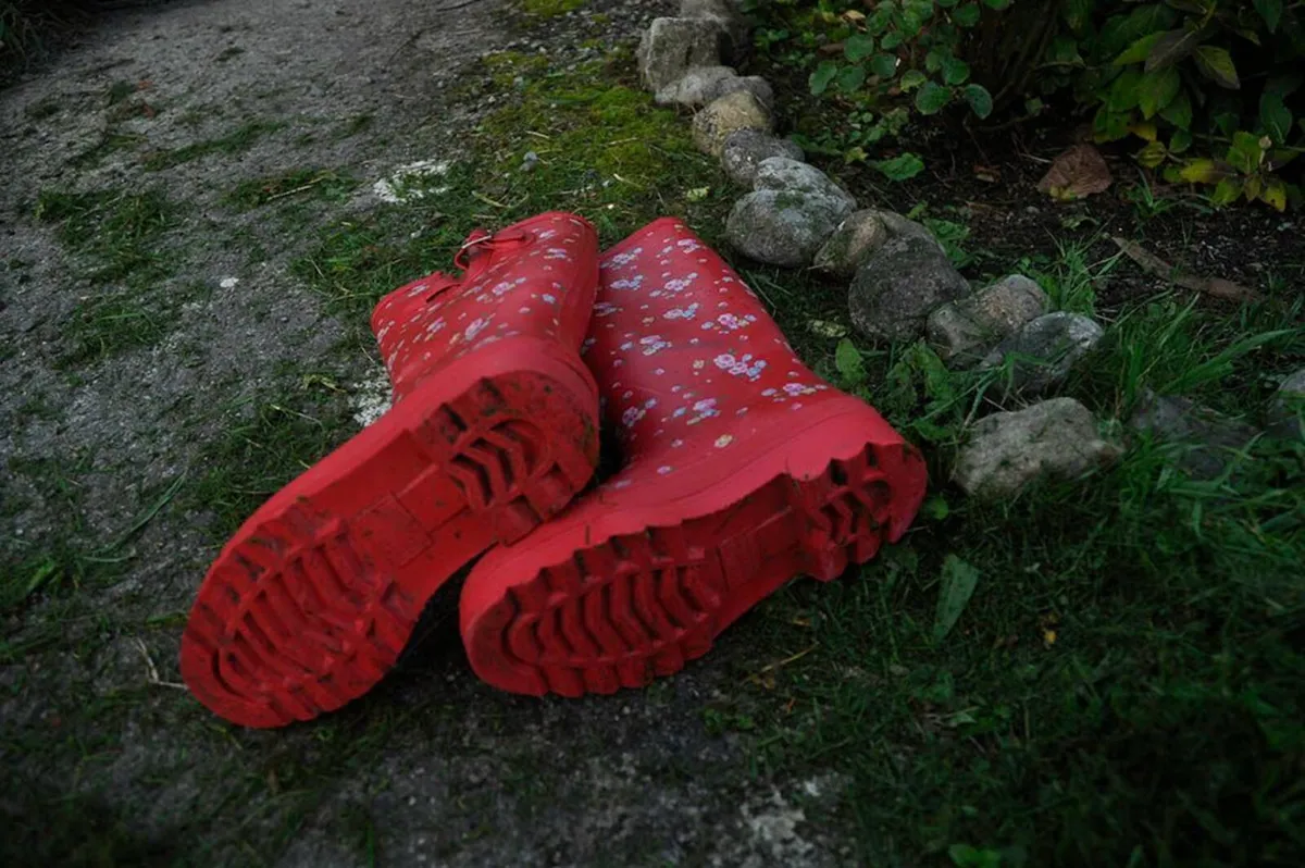 Wellingtons, Cath Kidston Designer,Red flowered - Image 4