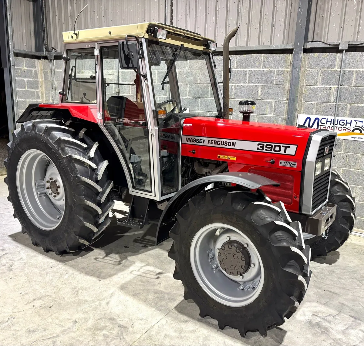95 MASSEY FERGUSON 390T **LOW HOURS** - Image 2