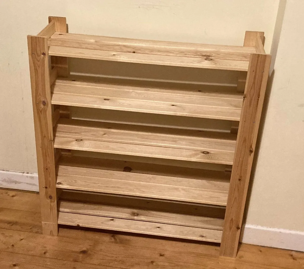 Solid Wood Bookshelf – Great Condition - Image 1