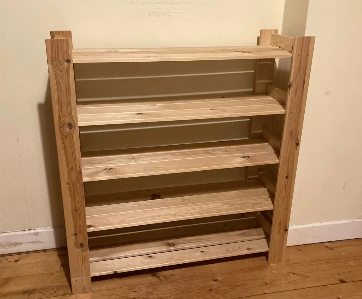 Solid Wood Bookshelf – Great Condition - Image 2