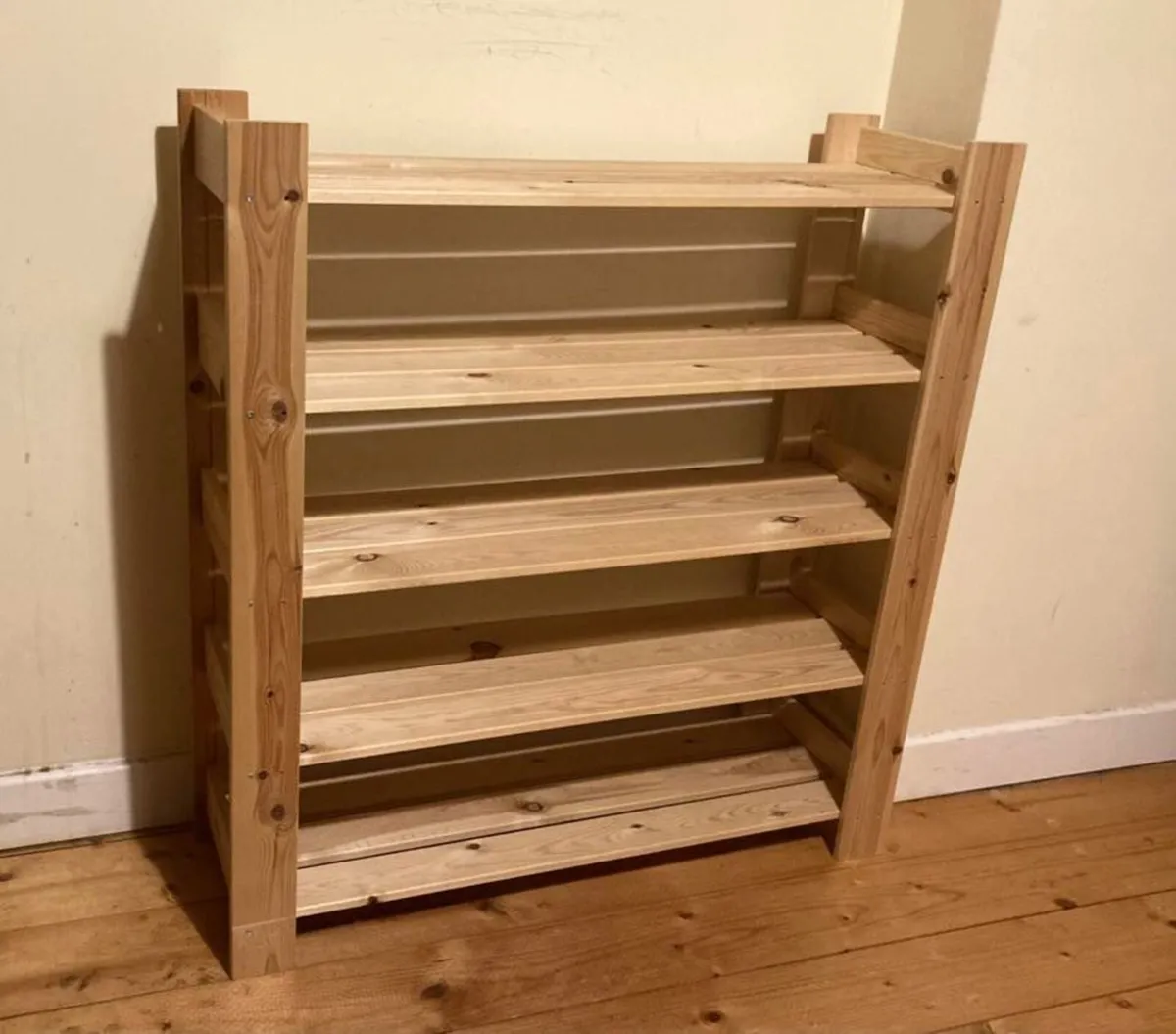Solid Wood Bookshelf – Great Condition - Image 3