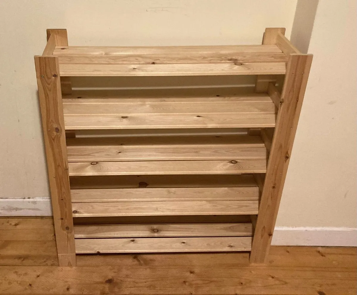 Solid Wood Bookshelf – Great Condition - Image 4