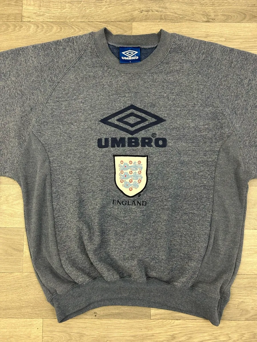 Rare Vintage 90s England Sweatshirt Mens S/M - Image 2