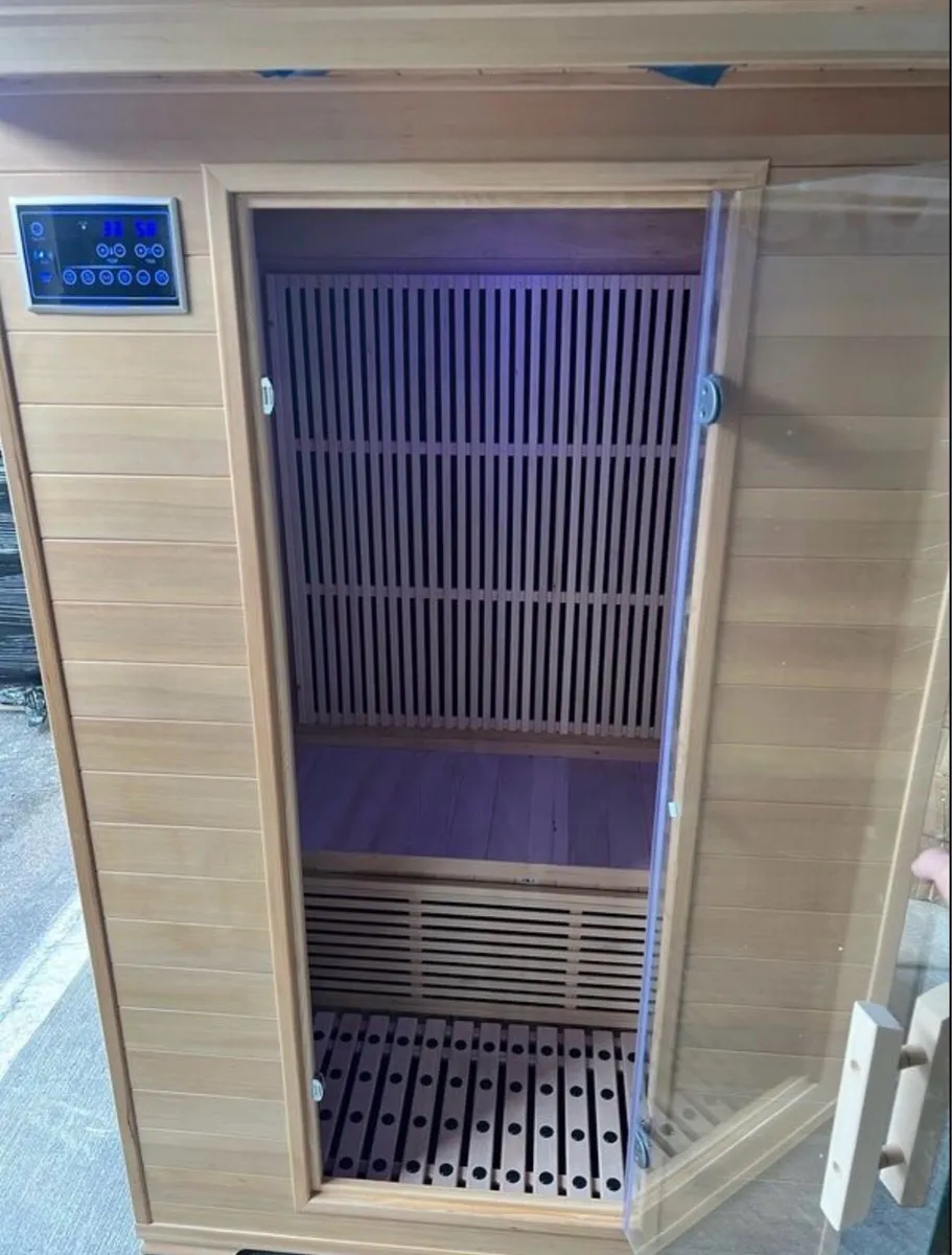 2 Person Infrared Sauna - WiFi controllable (new) - Image 2