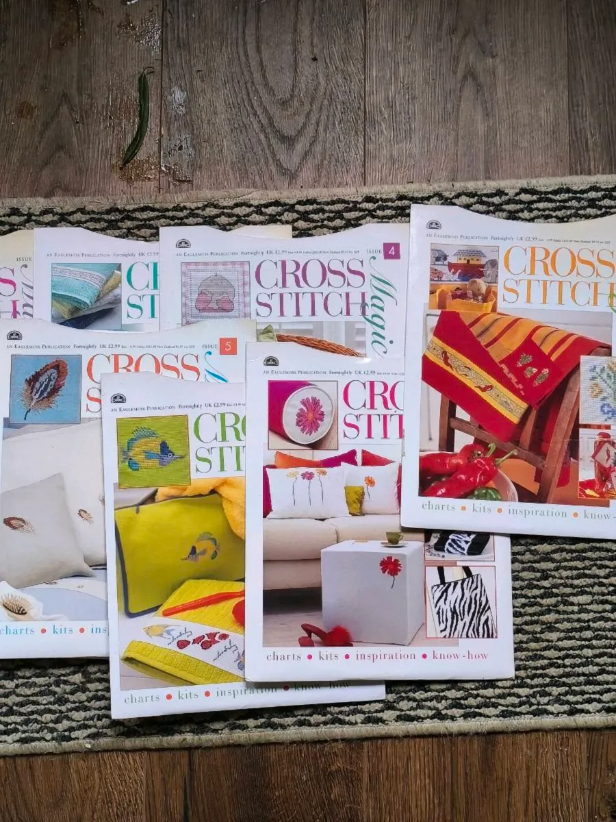 Like new bag crochet magazines 15 lot - Image 3