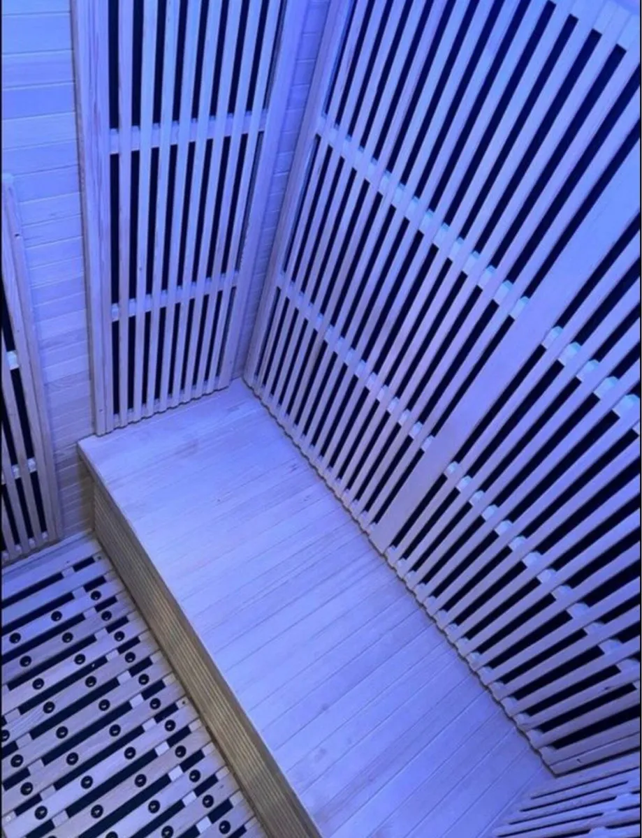 2 Person Infrared Sauna - WiFi controllable (new) - Image 3