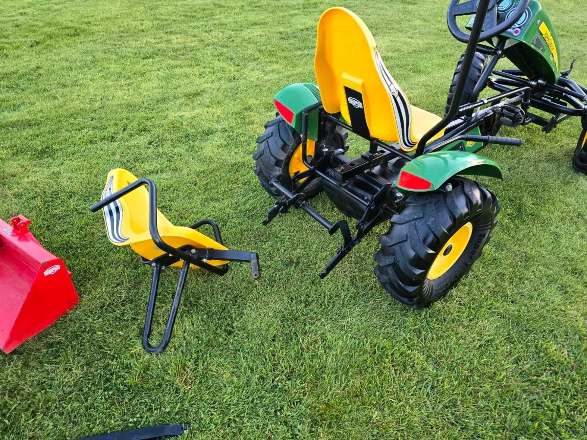 Berg XXL John Deere BFR Go Kart with implements - Image 4