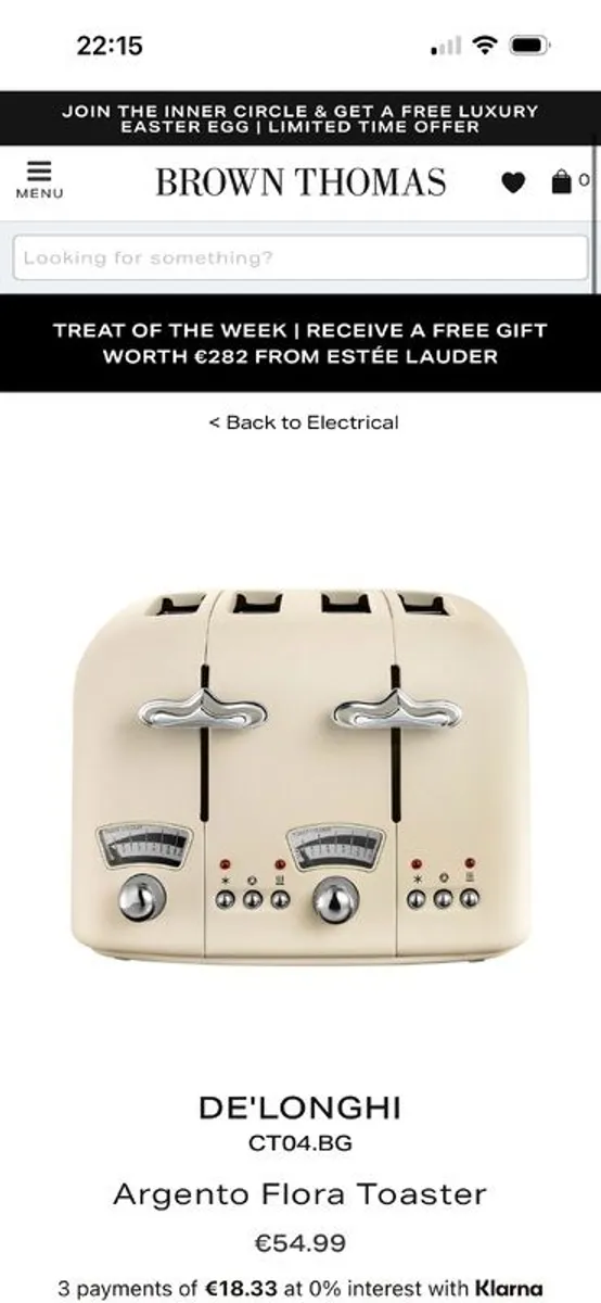 De'Longhi cream toaster - Image 3