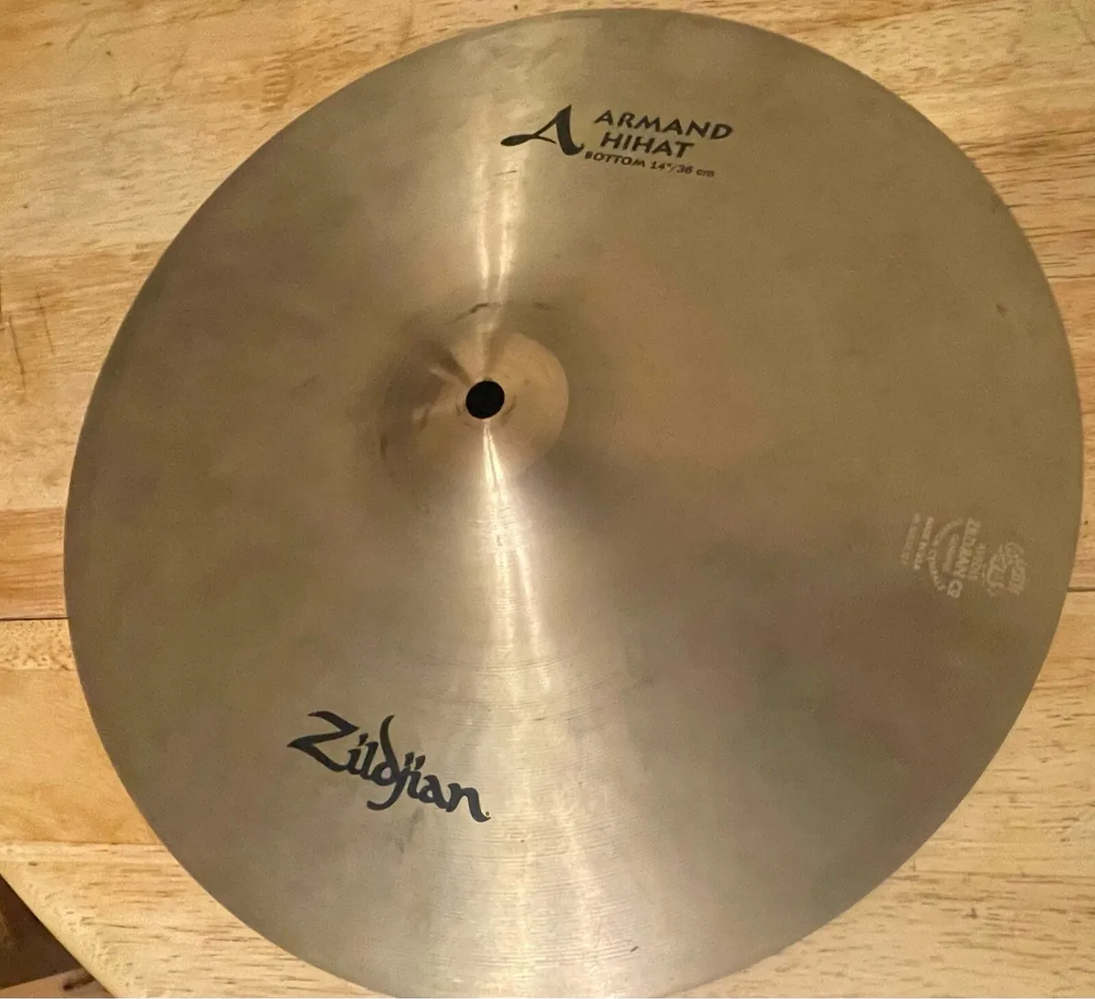 14” Zildjian A Armand hi hats (discontinued series - Image 4