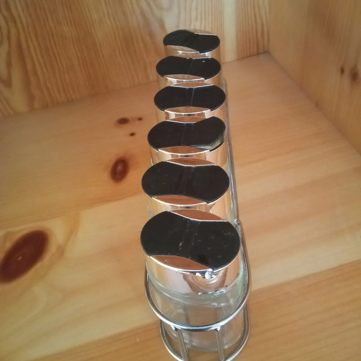 6 Glass Jar Set - Image 2