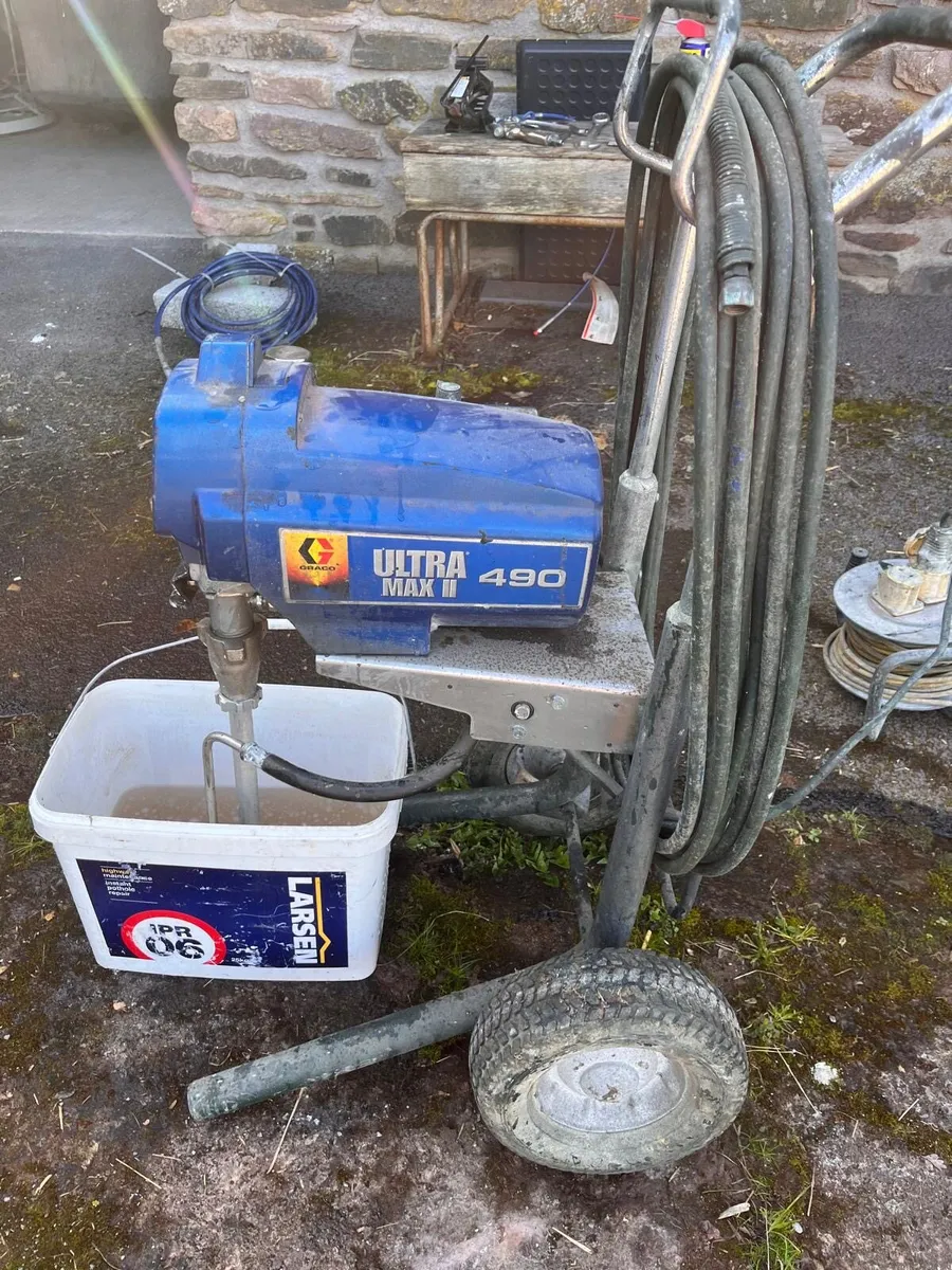 Profesional paint sprayer machine - Image 1