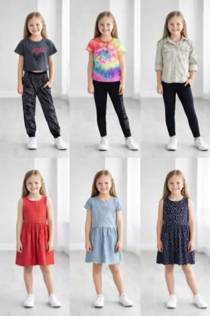 Girls Clothes Bundle - 8 Pieces & 3 FREE - 8-9yrs - Image 1