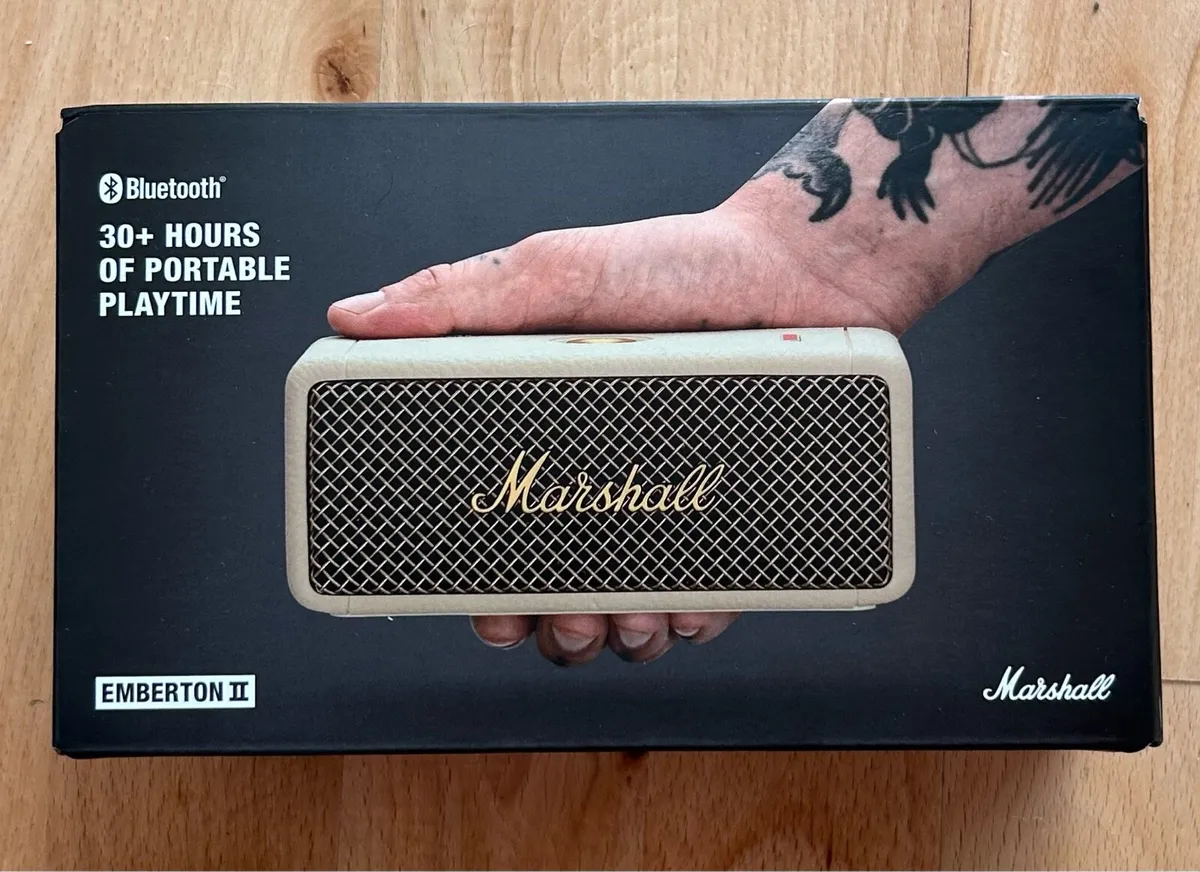 Speaker - Bluetooth Marshall (30+ hrs) - Image 1