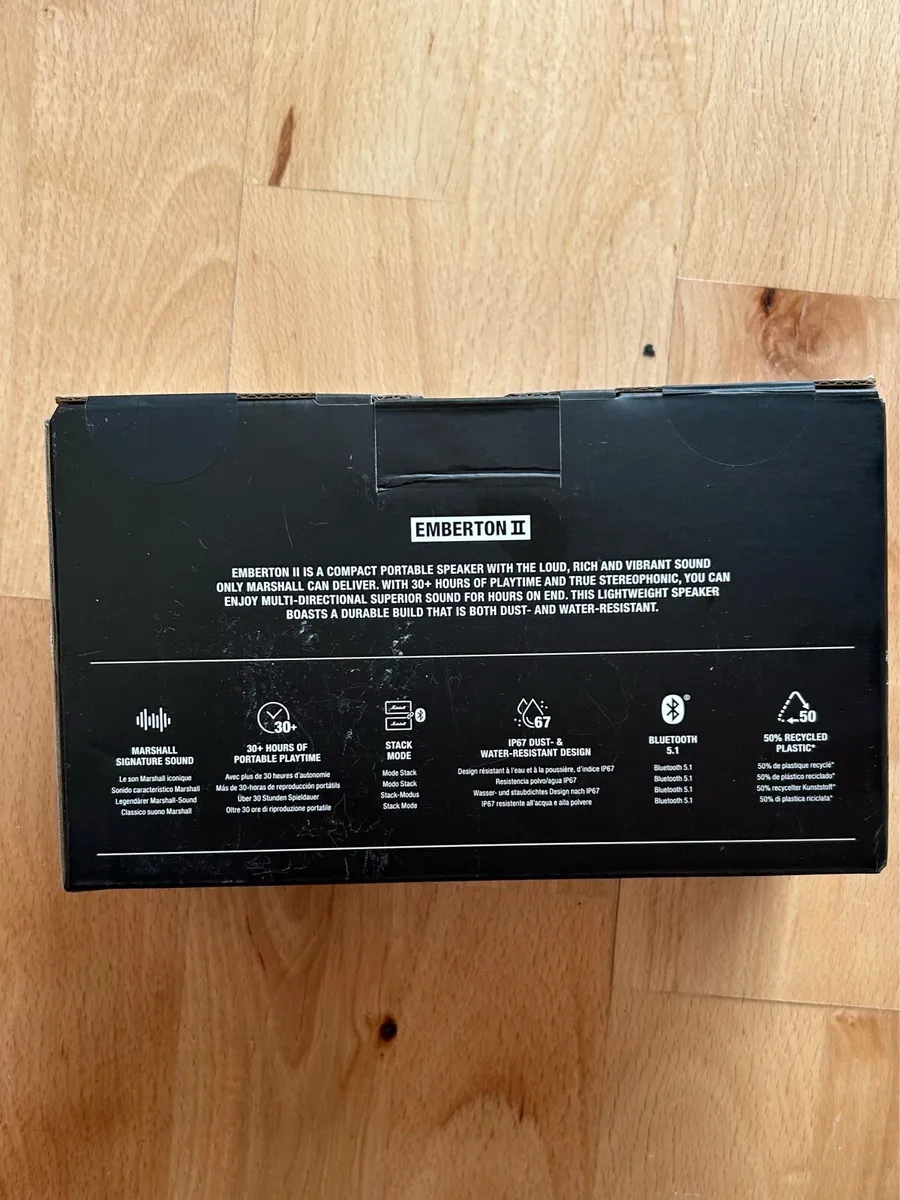 Speaker - Bluetooth Marshall (30+ hrs) - Image 4