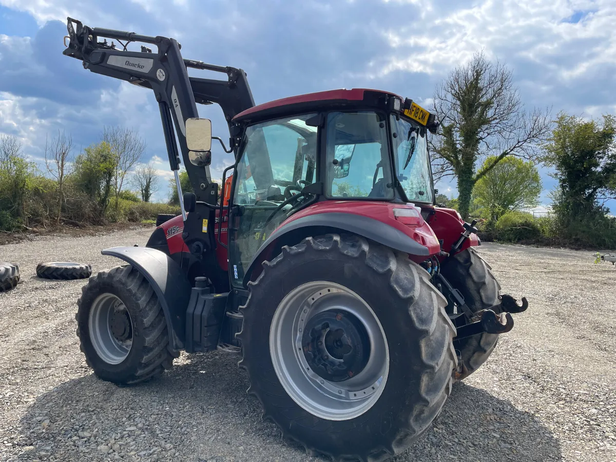 2018 Case Farmall 115C with Quicke Loader - Image 3