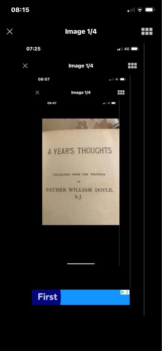 A Years Thoughts- Fr. William Doyle - Image 1