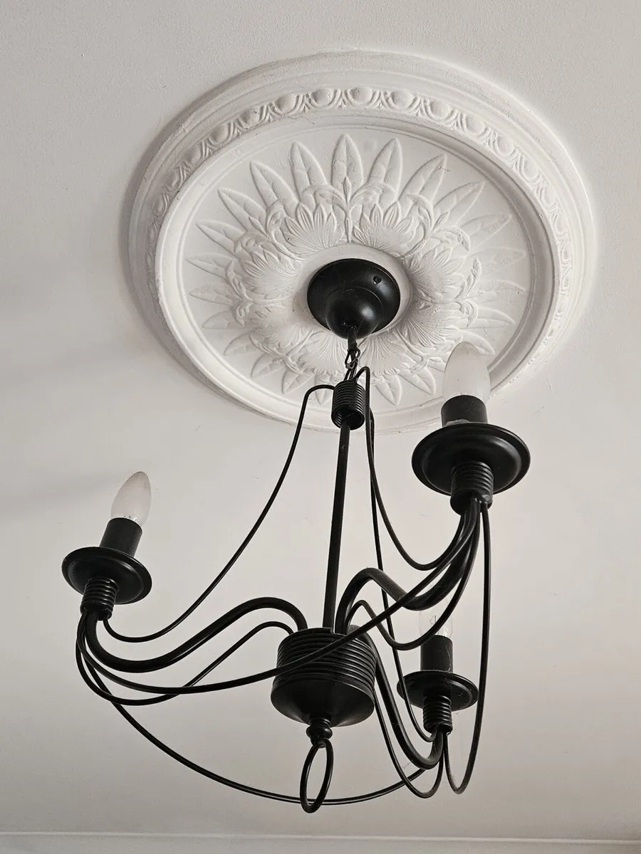 CandleChandelier & matching wall lights - Image 3