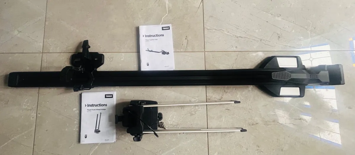 Thule roof mounted bike rack - Image 1