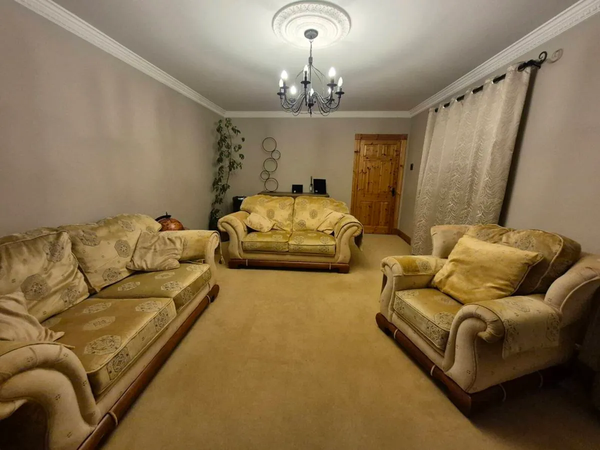 2 sofas and chair - Image 1