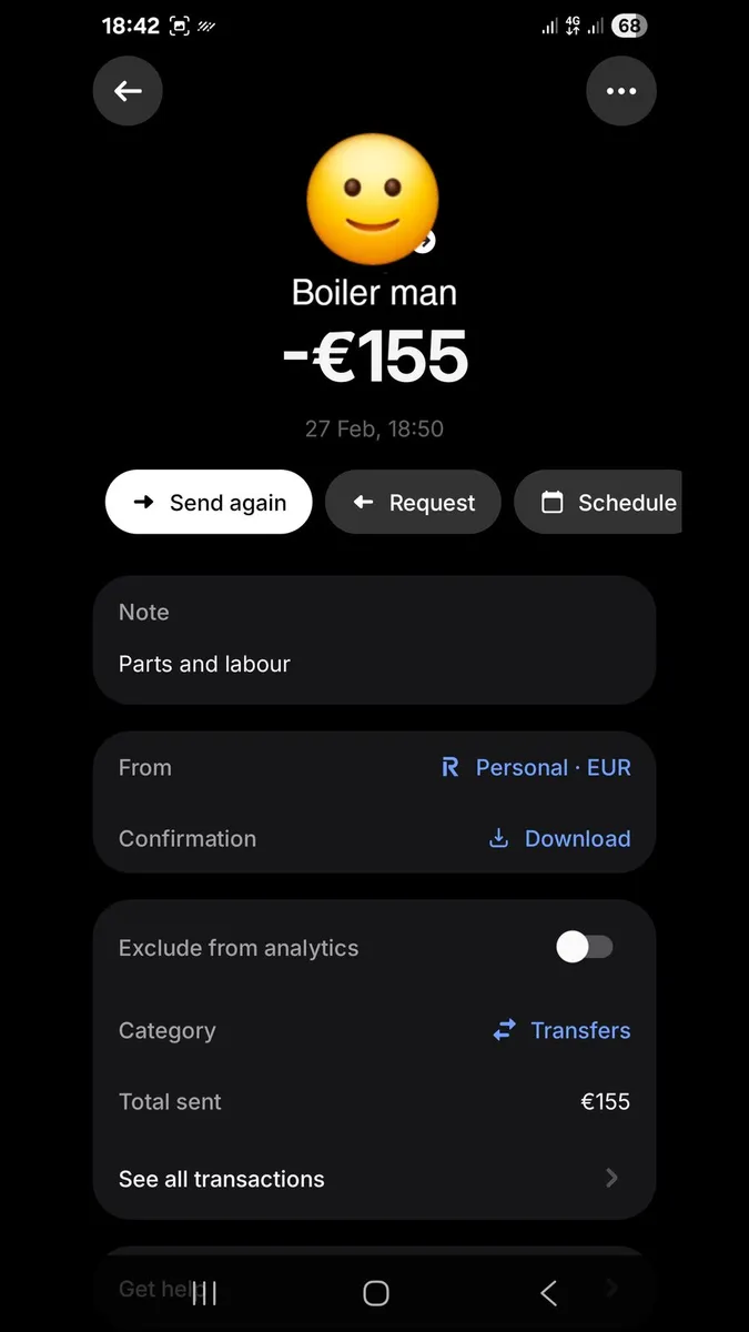 Warmflow oil boiler External - Image 4