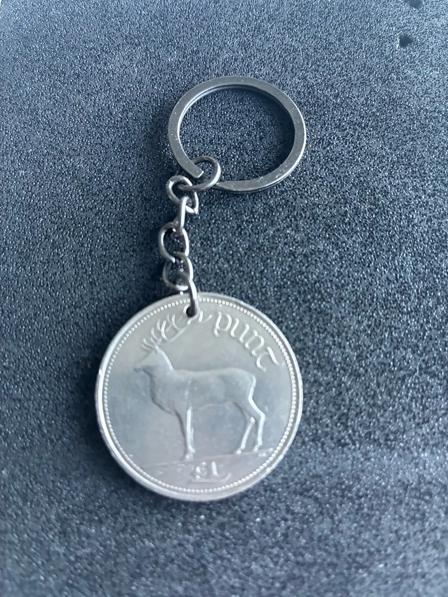 Irish pound key ring - Image 1