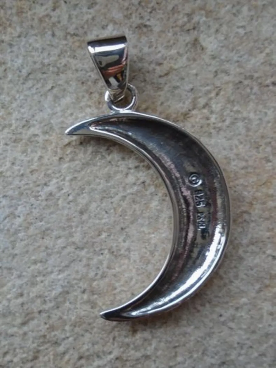 Silver Moon necklace. Jewellery. Gift - Image 2