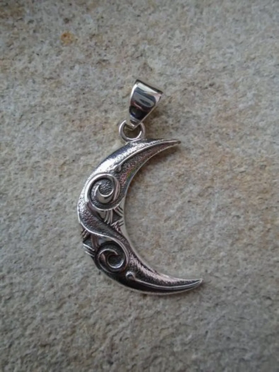 Silver Moon necklace. Jewellery. Gift - Image 3