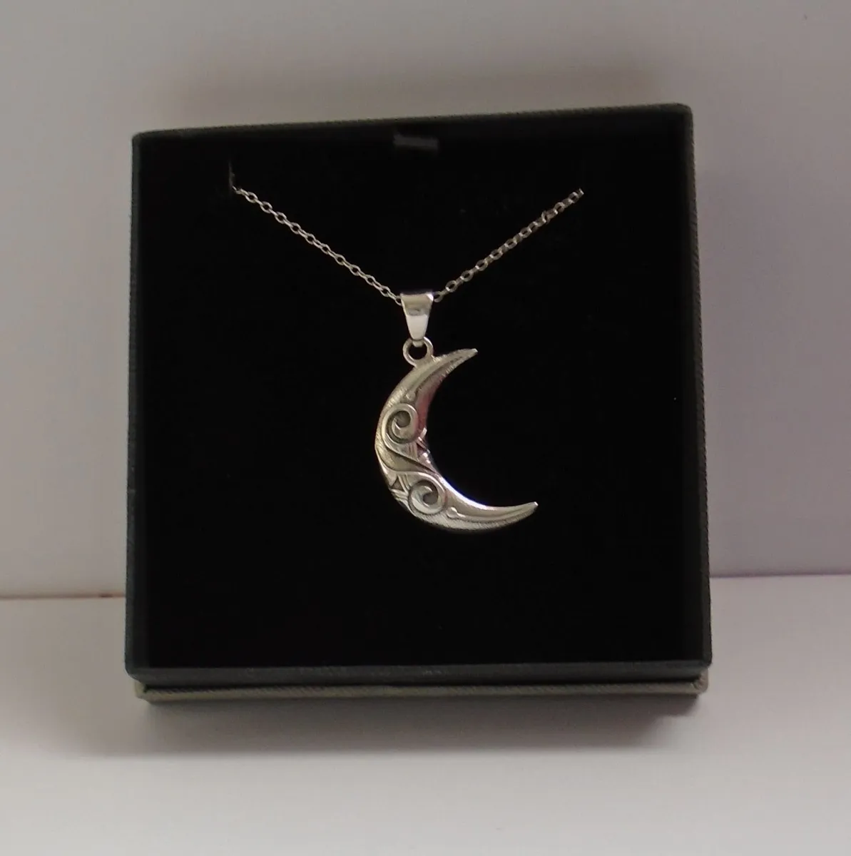 Silver Moon necklace. Jewellery. Gift - Image 4