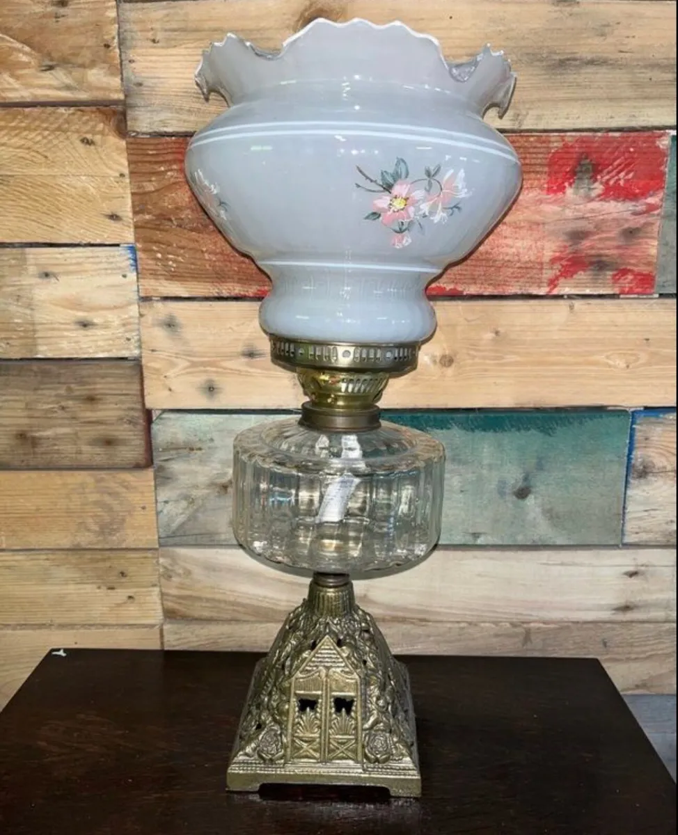 Vintage oil lamp