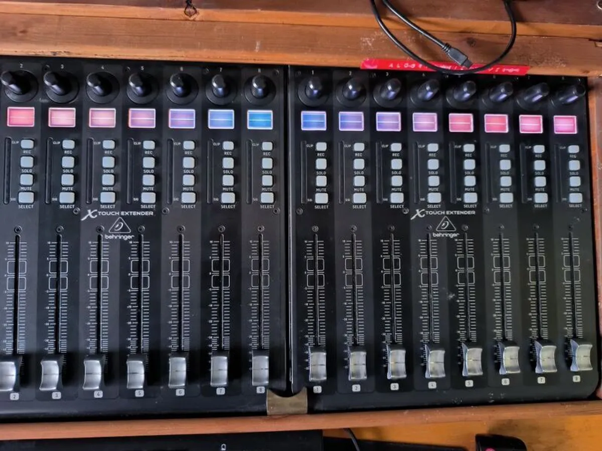 Behringer X-Touch + (3) X-Touch Extenders | 32-Fader Control Surface Bundle - Image 3