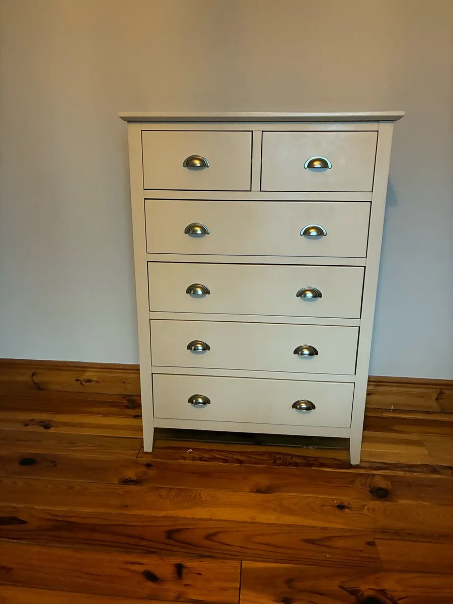 Grey Cheat of Drawers x 2 - Image 1