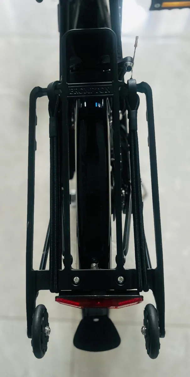 Brompton black edition folding bike - Image 2