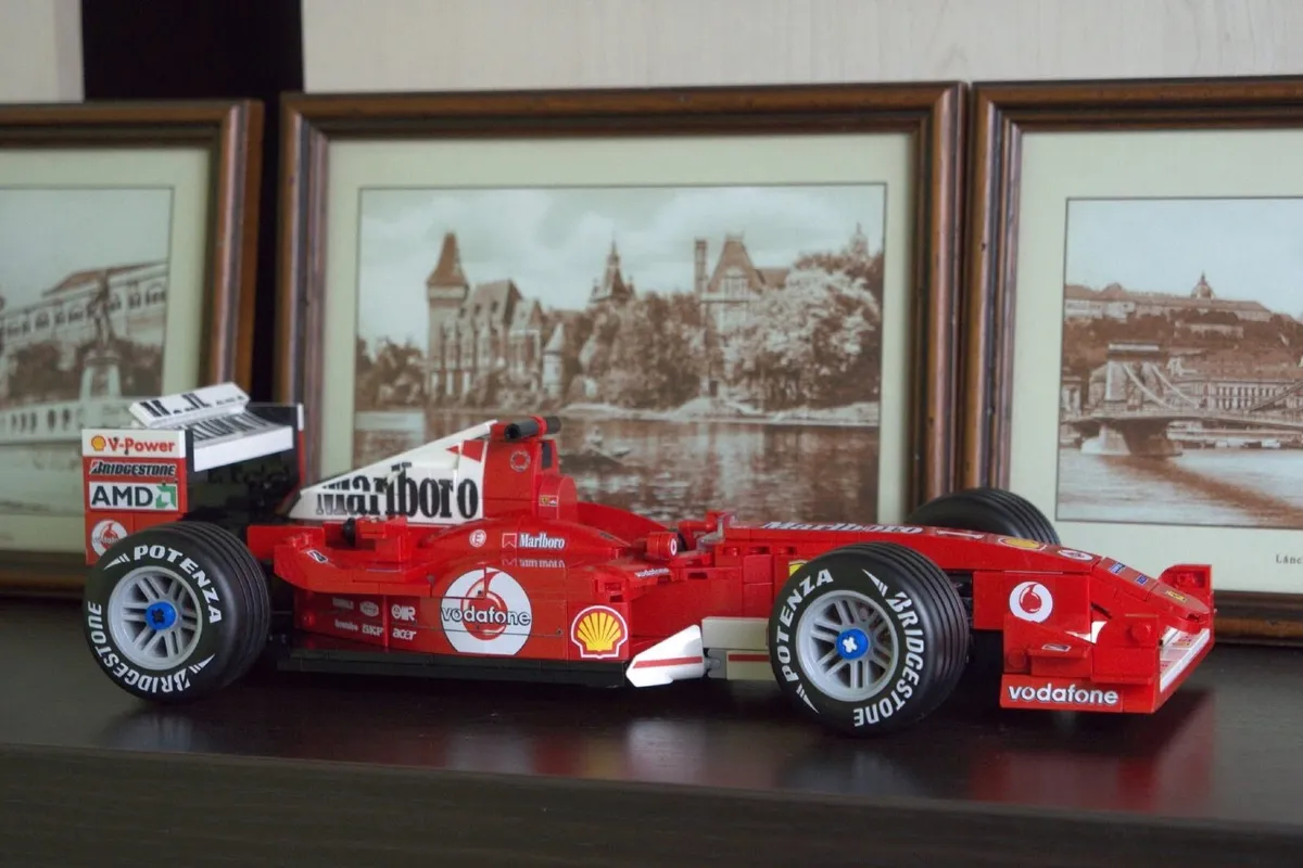 Lego sticker set for new Schumacher Ferrari - Image 2