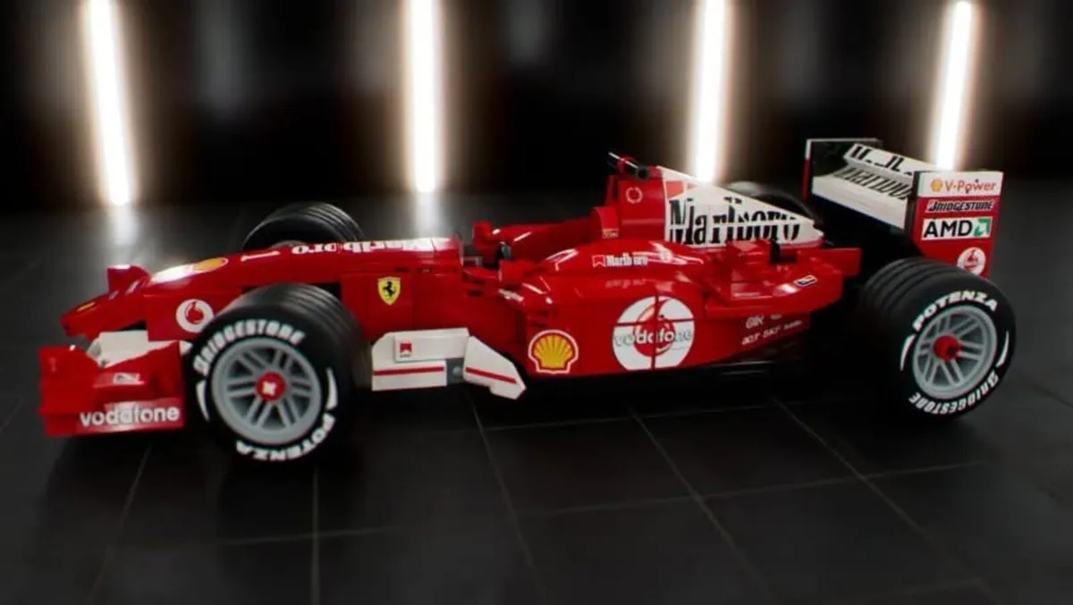 Lego sticker set for new Schumacher Ferrari - Image 3