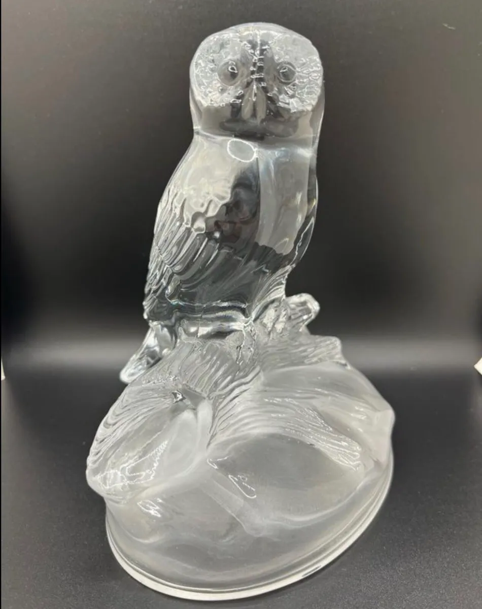 Pair of Vintage Crystal figurines - Image 3