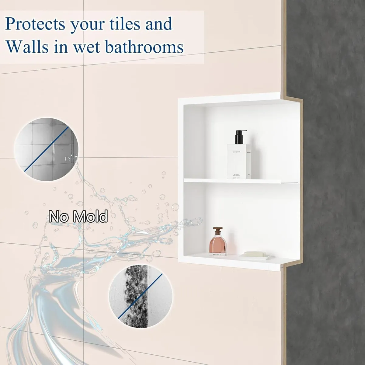 built-in medicine cabinet of stainless steel wall - Image 4