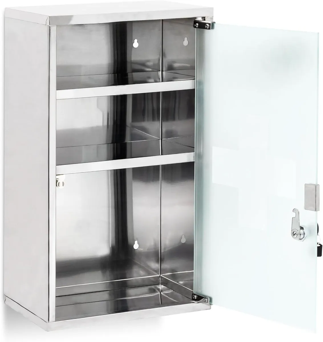 EMERGENCY Medicine Cabinet XL Stainless Steel - Image 4