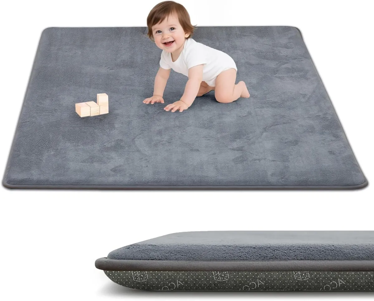 Extra Large Baby Play Mat 3cm Thick Memory Foam - Image 1