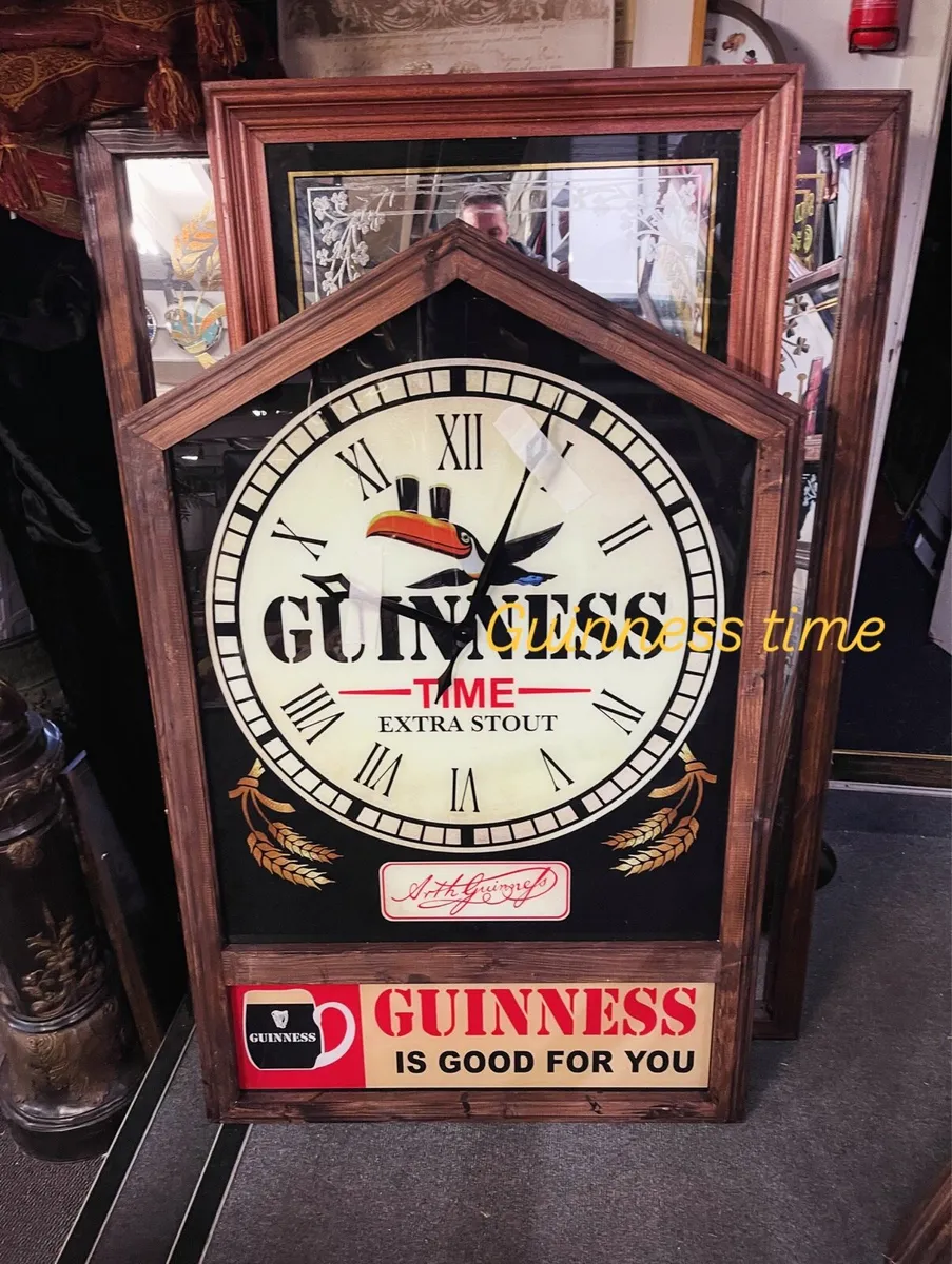 Large Guinness glass clock ⏰ - Image 2