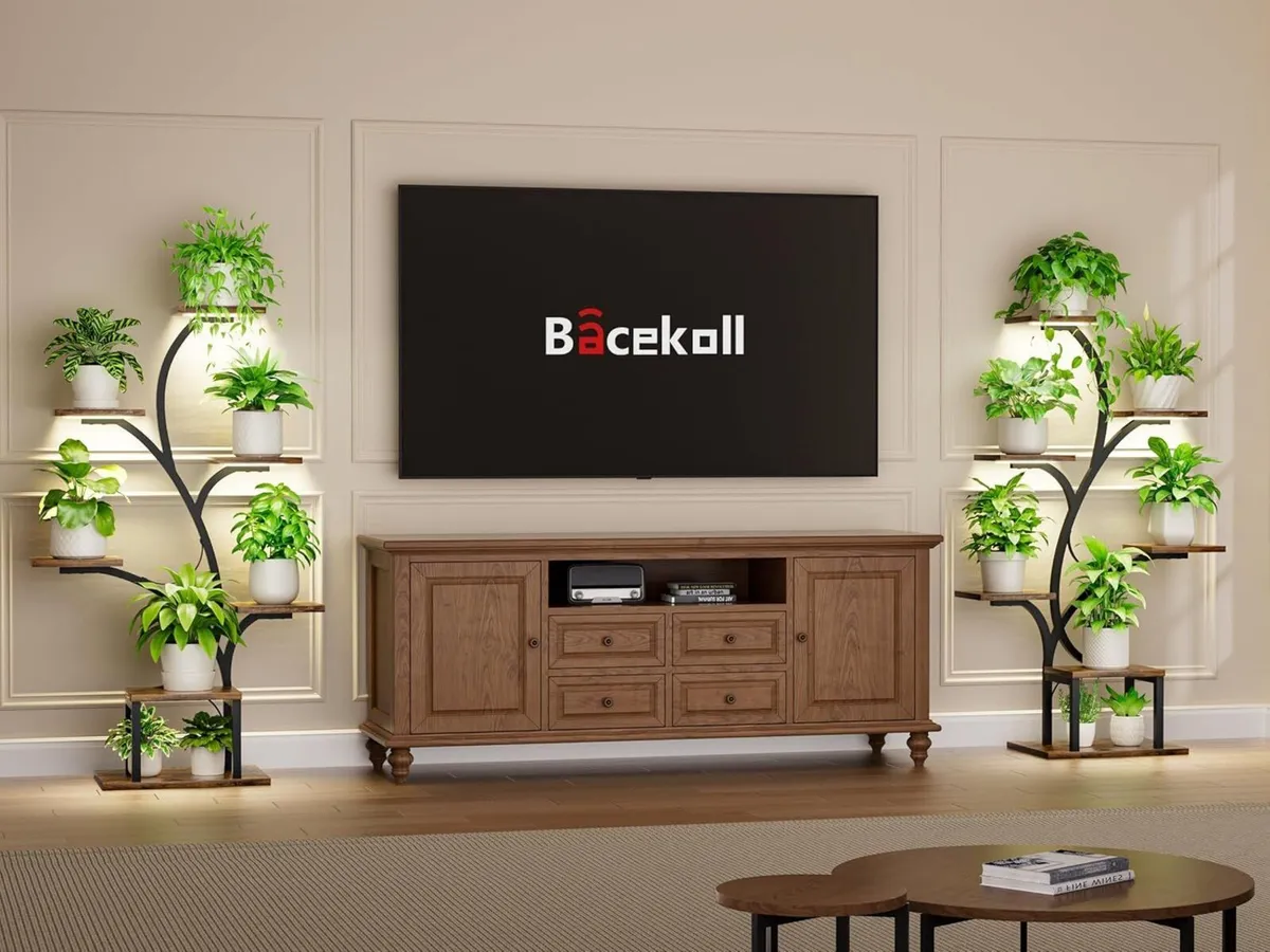 Plant Stand With Grow Lights 7 Tiered Indoor - Image 3